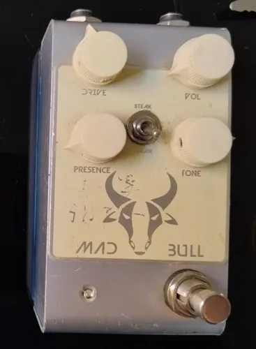 Pedal OVERDRIVE Mad Bull GuitarTech