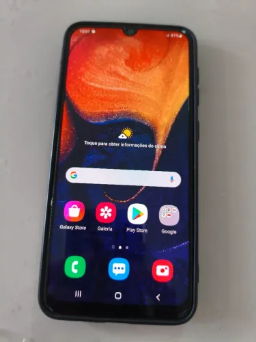 Samsung Galaxy A50 64GB 4GB RAM Preto com película e capa.