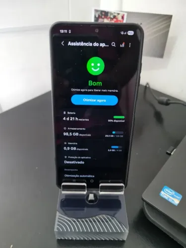 Galaxy A06 128GB Branco Completo Sem Detalhes