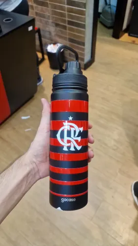 garrafa go case flamengo