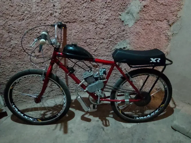 Bicicleta motorizada 80cc Novíssima