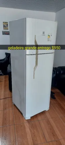 Geladeira dúplex grande entregamos