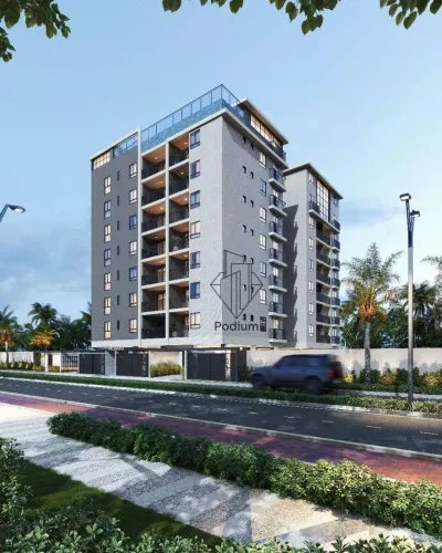 Apartamentos com varanda / sacada gourmet a 100m da BR-230 no bairro Bella Vista II / Cabe