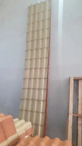 TELHA PVC COLONIAL 5,25 x 0,86 MARFIM