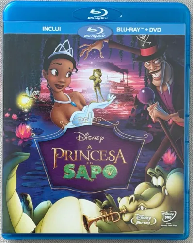 BLU-RAY DISNEY A PRINCESA E O SAPO (ORIGINAL)