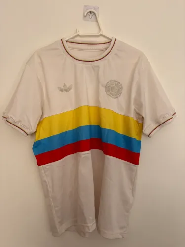 Camisa Colombia 100 Anos Comemorativa 2024 Adidas Usada