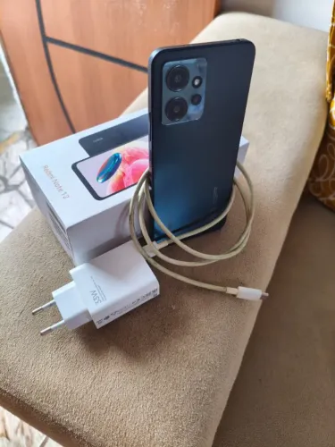 REDMI NOTE 12, Carregador 33W Original e Caixa