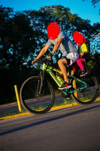 Cadeirinha Traseira para Bicicleta