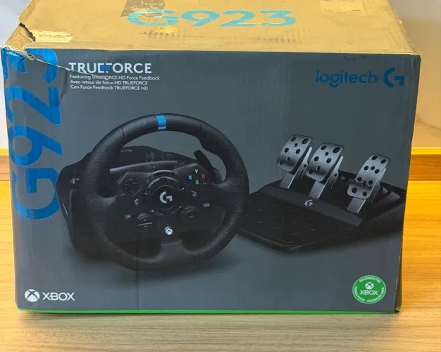 Volante Logitech G923 para Xbox Series X|S, Xbox One e PC