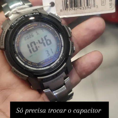 Relógio Casio Pathfinder Titanium 