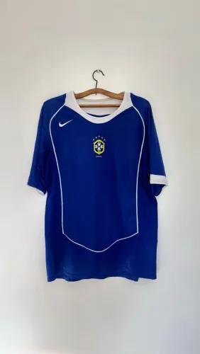 Brasil Away 2004/05 M total 90 ( Original de época )