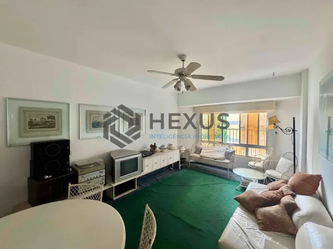 Apartamento à venda na Praia das Pitangueiras na Quadra da praia, 3 Quartos, 1 Vaga, Hexus