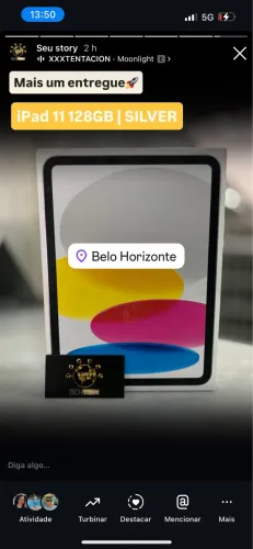 iPad 11 128GB Wi-Fi Cor: Silver