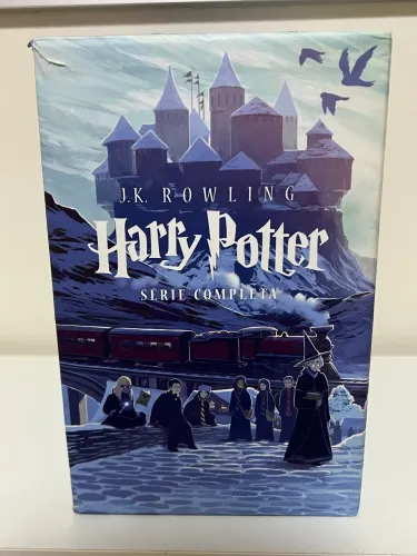 Box Harry Potter Capa Dura Rocco (7 Livros) - bom estado