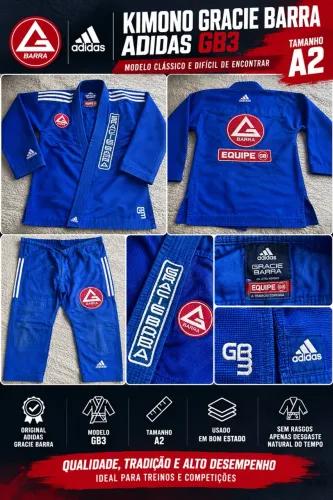 Kimono Graice Barra Adidas