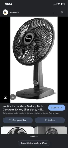 Ventilador Mallory 