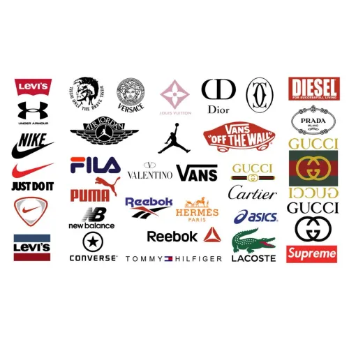 Compramos roupas de marcas em boas condições.