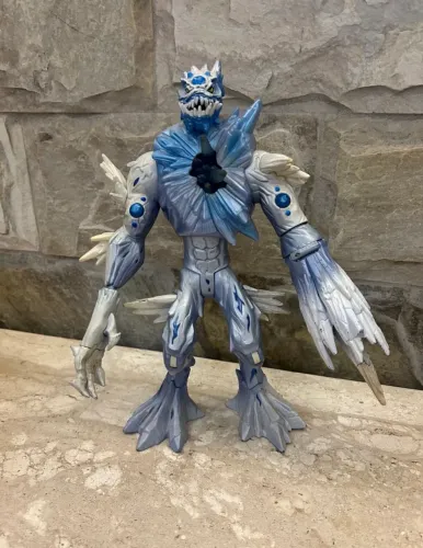 boneco max steel elementor gelo mattel