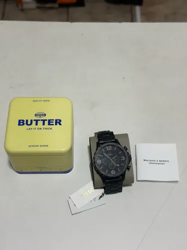 Relógio Fossil Original Masculino Preto