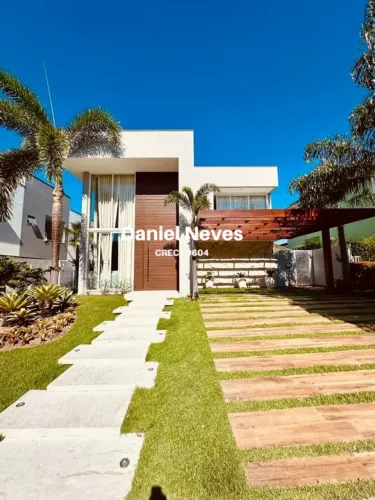 Casa em Condomínio para Venda em Camaçari, Vila de Abrantes (Abrantes), 4 dormitórios, 4 s