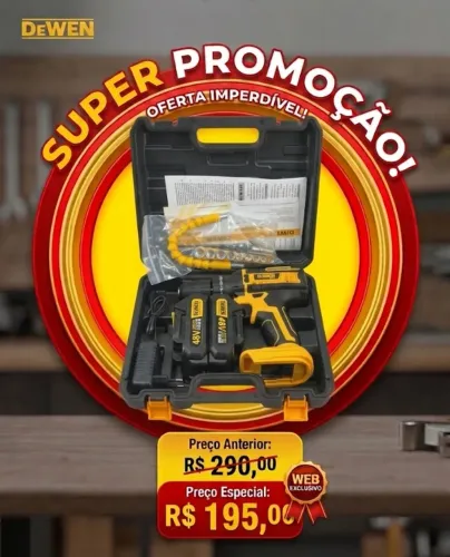  Parafusadeira / Furadeira a Bateria