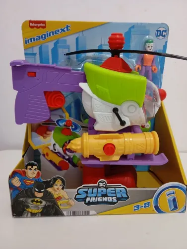 Imaginext DC Super Friends Robo Cóptero do Coringa
