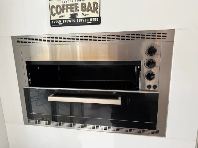 Churrasqueira/Forno Gourmet Fischer Ranch Embutida Inox