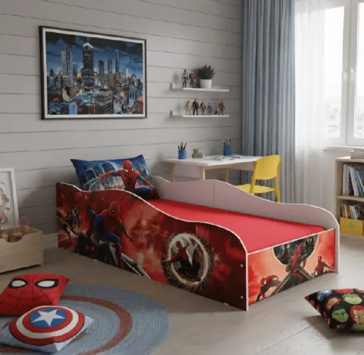 Cama infantil Homem Aranha ( lacrada )