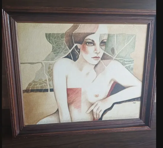 Conj de Quadros da artista plástica ISA PONTUAL