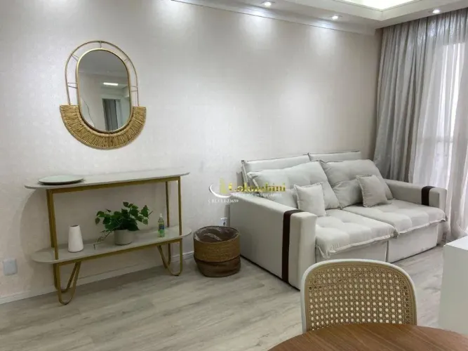 Apartamento com 3 dormitórios, sendo 1 suíte para locação, 60 m² - Parque Erasmo Assunção