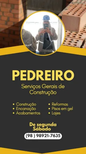 Pedreiro profissional