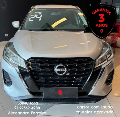 Nissan Kicks Active 1.6 16V Flex Aut. 2024