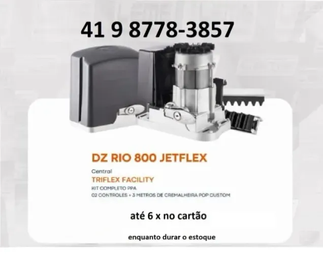 Motor de portão eletronico