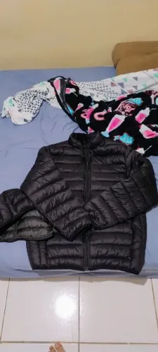 Casaco puffer tamanho G