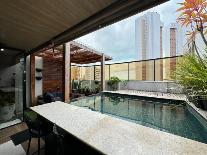 Cobertura duplex exclusiva em Ponta Negra