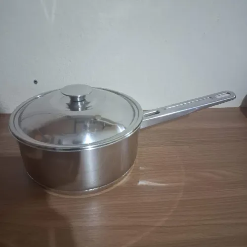 Panela Meridional 20cm 3l Aço inox Antigo Fundo Tripro Meridinox