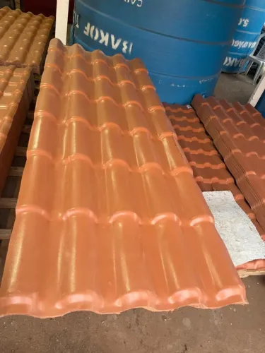 Telha Pvc Colonial 2.30x0.88 Cor Cerâmica