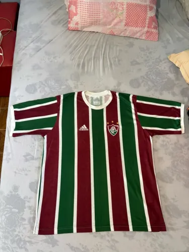 Camisa Oficial Adidas retrô do Fluminense