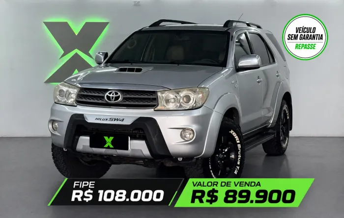 Toyota Hilux SW4 SRV D4-d 4X4 3.0 TDI Dies. AUT 2009