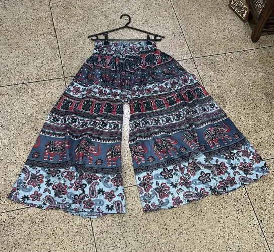 Calça Indiana Estampada - 100% Indiana