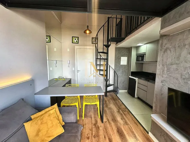 STUDIO MOBILIADO 32M² MOSSUNGUE-CURITIBA