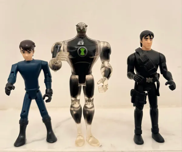 Lote Bonecos Ben 10 Original Bandai Alien Force Kevin Alien X