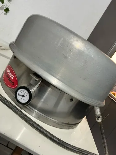 Forno de pizza paulistano