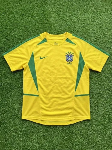 Camisa da Seleção Brasileira 2002 Retrô - Atacado e Varejo