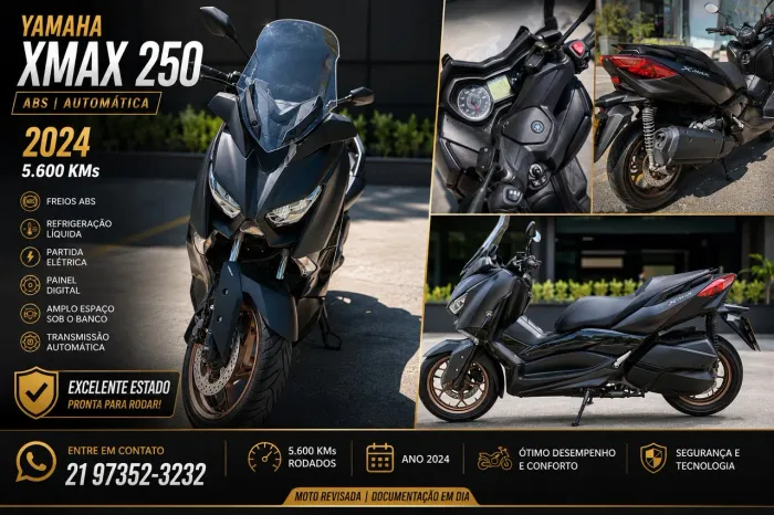 YAMAHA XMAX 2024 SEMINOVA