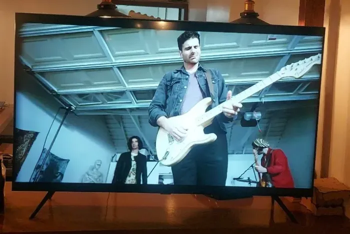 TV Samsung de 58 pulgadas inteligente, Pague em parcelas com seu cartão de crédito
