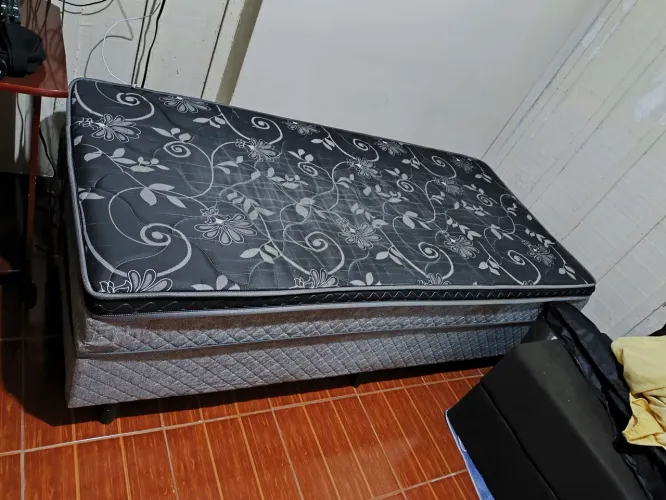 Cama box solteiro conjugado 