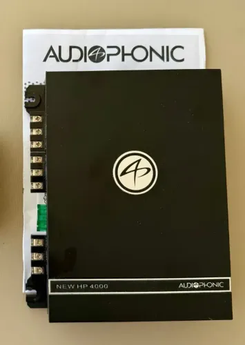 Amplificador Audiophonic Sensation Hp4000 4 Canais 500w