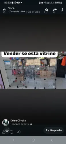 Uma vitrine