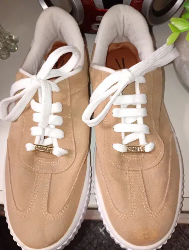 Tênis feminino camurça tamanho 39